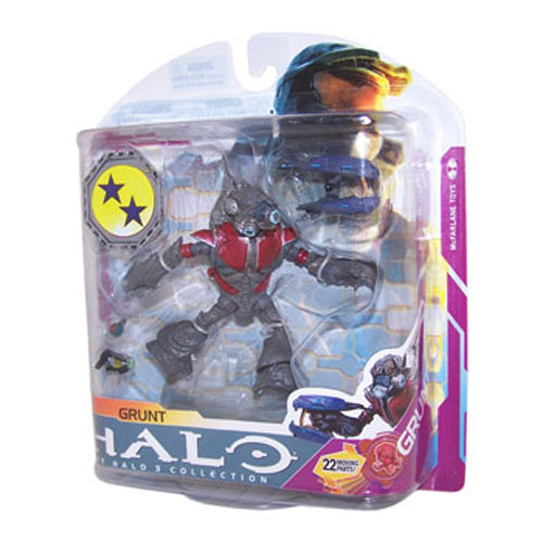 McFarlane Toys Action Figure - Halo 3 Series 6 - GRUNT (RED)