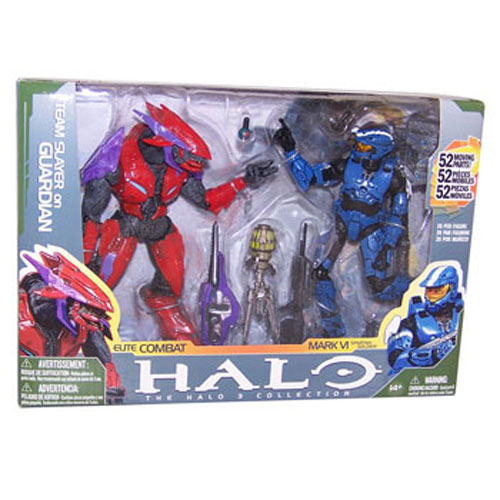 McFarlane Toys Action Figure - Halo 3 Deluxe - HALO TEAM SLAYER 'GUARDIAN' 2-PACK
