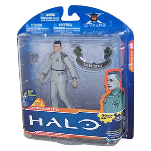 McFarlane Toys Action Figure - Halo 10th Anniversary Series 2 - CAPTAIN JACOB KEYES (HALO 1: CE)