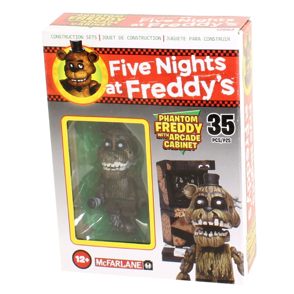 McFarlane Toys Building Micro Sets - Five Nights at Freddy's - PHANTOM FREDDY (Arcade Cabinet)(35 Pc