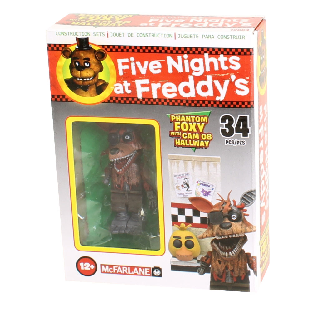 McFarlane Toys Building Micro Sets - Five Nights at Freddy's - PHANTOM FOXY (Cam 08 Hallway)(34 Pcs)