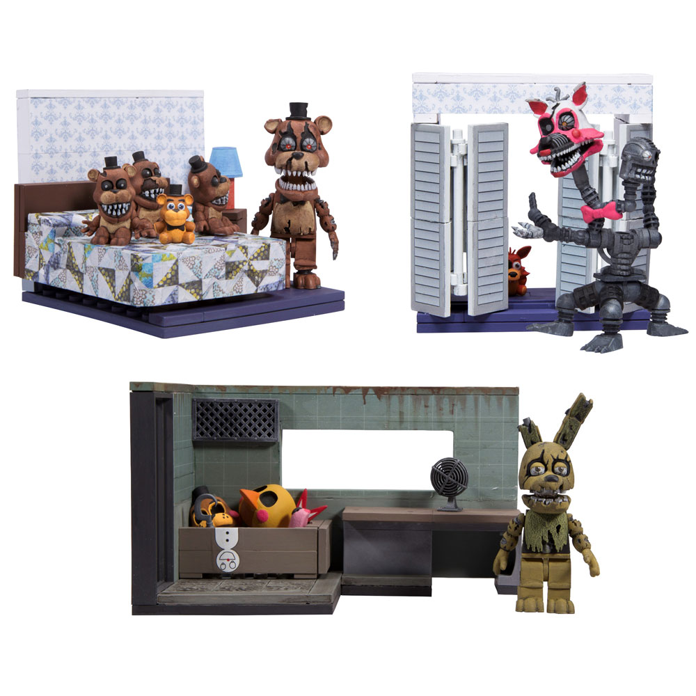 McFarlane Toys Building Small Sets - Five Nights at Freddy's - SET OF 3