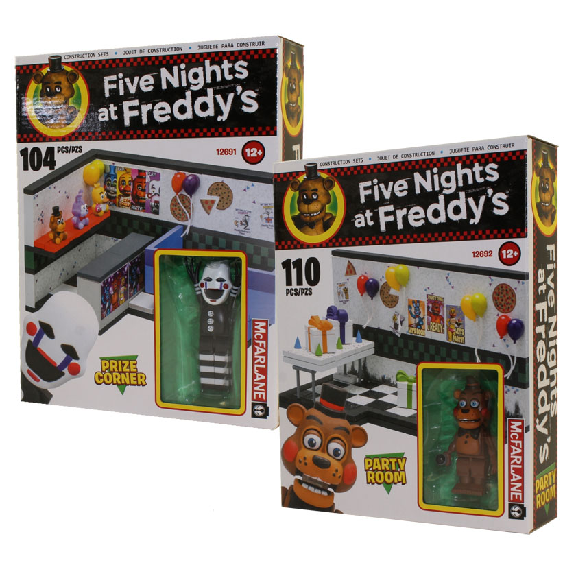 McFarlane Toys Building Small Sets - Five Nights at Freddy's S2 - SET OF 2 (Pre-order Ships May) McFarlane Toys Building Small Sets - Five Nights at Freddy's S2 - SET OF 2 (Pre-order Ships May)