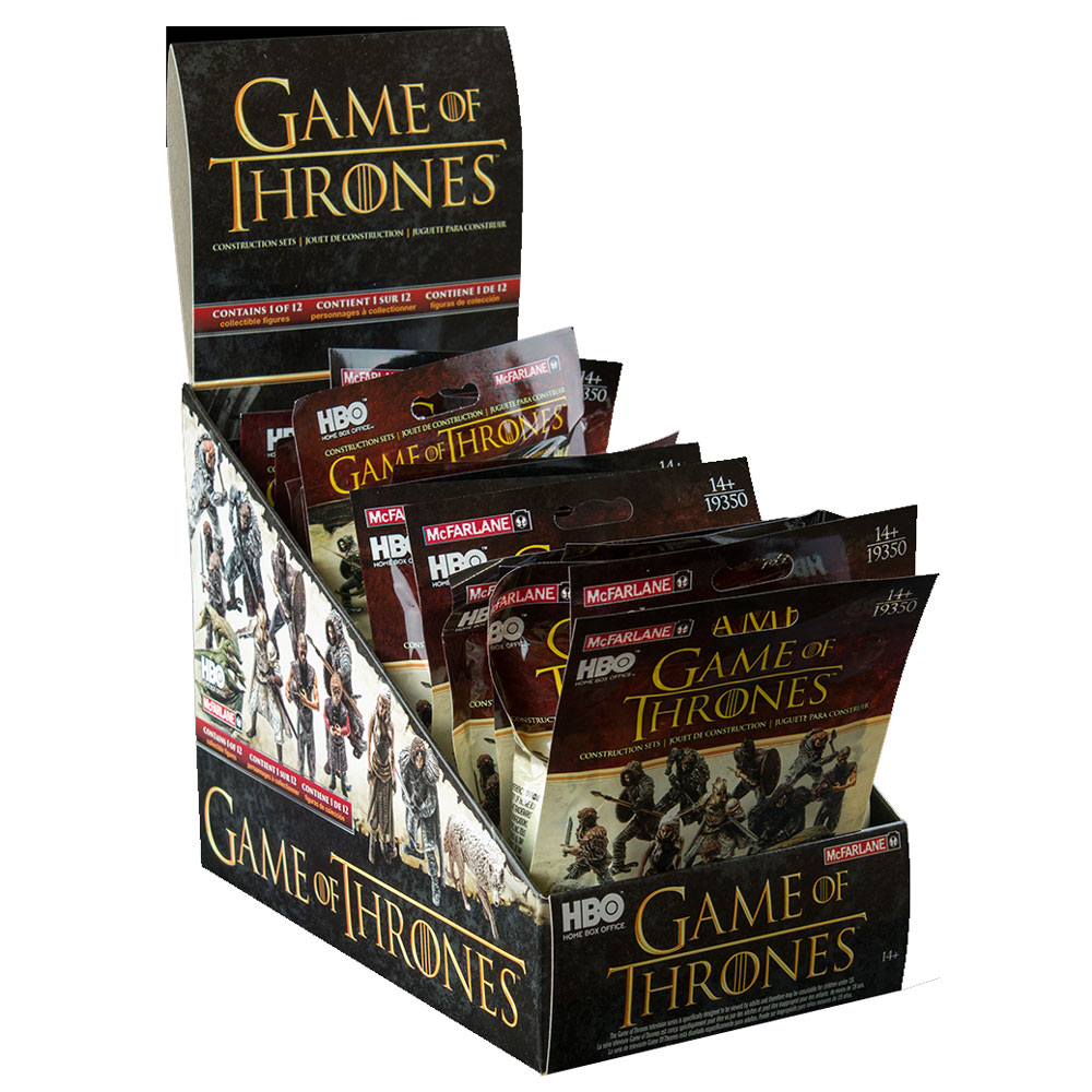 McFarlane Toys Building Sets - Game of Thrones Series 1 - BOX (24 Packs)