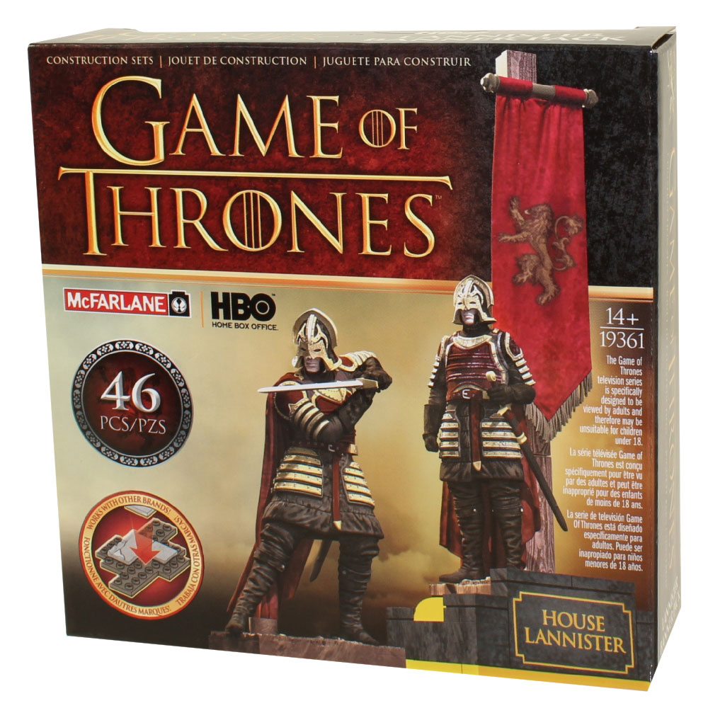 McFarlane Toys Building Sets - Game of Thrones Series 1 - LANNISTER BANNER PACK (46 Pieces)