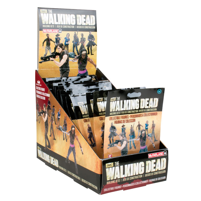 McFarlane Toys Building Sets - The Walking Dead Series 1 - BOX (24 Blind Packs)