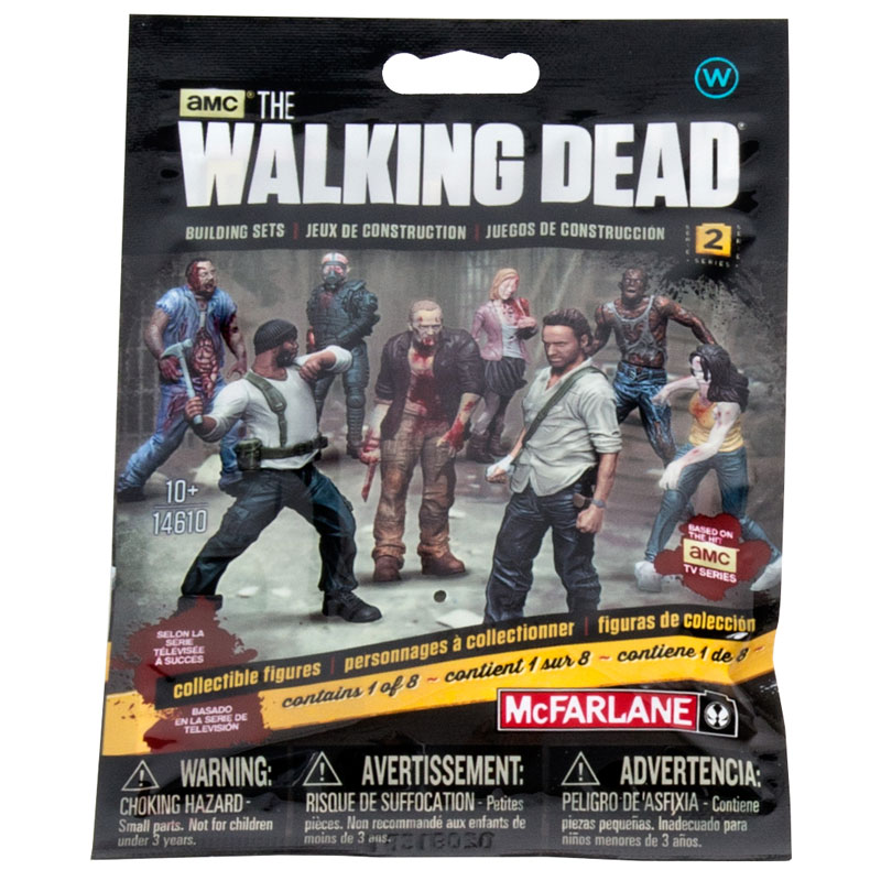 McFarlane Toys Building Sets - The Walking Dead Series 2 - BLIND BAG (1 Walker Figure)
