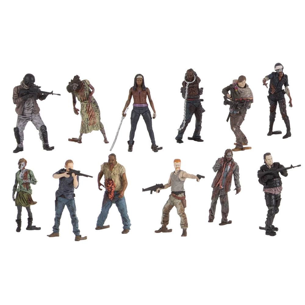 McFarlane Toys Building Sets - The Walking Dead Series 3 - COMPLETE SET OF 12 (2 inch)