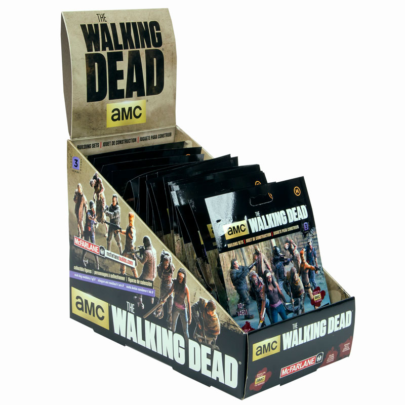 McFarlane Toys Building Sets - The Walking Dead Series 3 - BOX (24 Blind Bags)