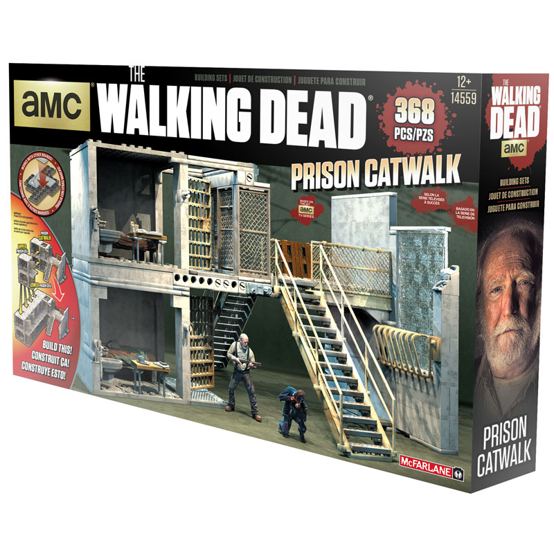 McFarlane Toys Building Sets - The Walking Dead - PRISON CATWALK (368 Pieces)