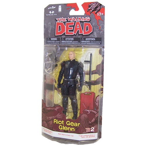 McFarlane Toys Action Figure - The Walking Dead Comic Book Series 2 - GLENN (Riot Gear)