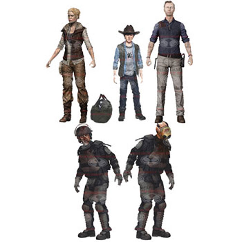 McFarlane Toys Action Figure -The Walking Dead AMC TV Series 4 - SET OF 5