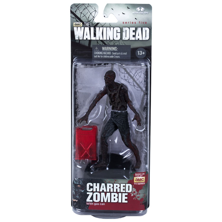 McFarlane Toys Action Figure -The Walking Dead AMC TV Series 5 - CHARRED ZOMBIE