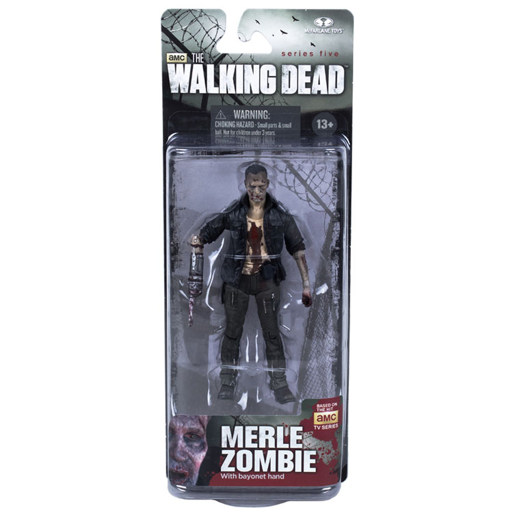 McFarlane Toys Action Figure -The Walking Dead AMC TV Series 5 - MERLE WALKER