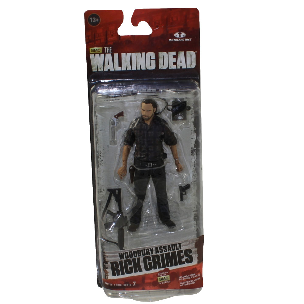 McFarlane Toys Action Figure - The Walking Dead TV Series 7.5 - WOODBURY RICK GRIMES