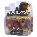 McFarlane Toys Action Figures - Halo 3 Helmet 3-Pack Wave 1 - MARK VI, EOD, CQB (All Red Set)