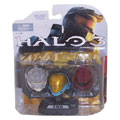 McFarlane Toys Action Figures - Halo 3 Helmet 3-Pack Wave 1 - EVA, HAYABUSA, ROGUE
