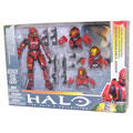 McFarlane Toys Action Figure - Halo 3 Deluxe - HALO SCOUT DELUXE ARMOR PACK (RED)