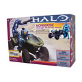 McFarlane Toys Action Figure - Halo 3 - MONGOOSE WITH SPARTAN EOD (CYAN)