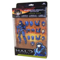 McFarlane Toys Action Figure - Halo Reach Series 4 Box Set - SPARTAN AIR ASSAULT ( Blue )
