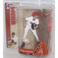 McFarlane Toys Action Figure - MLB Sports Picks Series 18 - BRANDON WEBB (White Jersey)