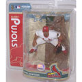 McFarlane Toys Action Figure - MLB Sports Picks Series 19 - ALBERT PUJOLS 3 (White Jersey)