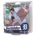 McFarlane Toys Action Figure - MLB Sports Picks Series 30 - JUSTIN VERLANDER (Grey Jersey)
