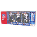 McFarlane Toys Action Figure (6 Inch) - NFL 3-PACK NEW ENGLAND PATRIOTS