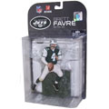 McFarlane Toys Action Figure - NFL Sports Picks Series 19 - BRETT FAVRE 5 (NY Jets - Green) EXCLUSIV