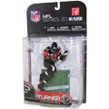 McFarlane Toys Action Figure - NFL Sports Picks 2009 Series 20 - MICHAEL TURNER (Black Jersey)