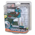 McFarlane Toys Action Figure - NFL Sports Picks 2011 Series 26 - BRANDON MARSHALL (Teal Jersey)
