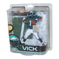 McFarlane Toys Action Figure - NFL Sports Picks 2011 Series 28 - MICHAEL VICK 2 (Green Jersey)