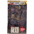 McFarlane Toys Action Figure - The Walking Dead AMC TV 3-Pack - BLOODY ZOMBIES