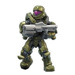 MEGA Construx - Halo Universe S3 Loose Micro Figure - HELLJUMPER SPARTAN [Green]