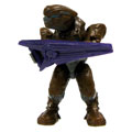 Mega Bloks - Halo Micro Action Figure - Series 2 - ELITE FLIGHT (Copper)
