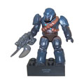 Mega Bloks - Halo Micro Action Figure - Series 3 - BLUE COVENANT BRUTE