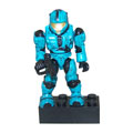 Mega Bloks - Halo Micro Action Figure - Series 3 - CYAN UNSC CQB SPARTAN