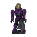 Mega Bloks - Halo Micro Action Figure - Series 4 - PURPLE UNSC EVA SPARTAN