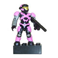 Mega Bloks - Halo Micro Action Figure - Series 5 - UNSC PINK AIR ASSAULT