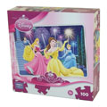 Mega Brands - 100 Piece Puzzle - Disney Princess SPARKLES AT MIDNIGHT