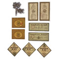 Neca Toys Novelty Items - Harry Potter Magnets - POTION LABEL SET (10 Pieces)