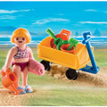 Playmobil - Specials - GIRL with BEACH WAGON (#4755)