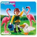 Playmobil - Specials Plus - ZOOKEEPER with EXOTIC BIRDS (#4758)