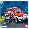 Playmobil - Fire Rescue - FIRE CHIEF and CAR (#4822)