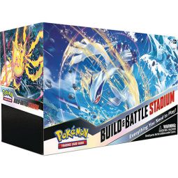 Pokemon Cards - Sword & Shield: Silver Tempest Build & Battle STADIUM (2 B&B Boxes, Packs & more)