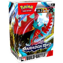 Pokemon Cards - Scarlet & Violet Paradox Rift Build & Battle BOX (4 Boosters, 40-Card Deck & More)
