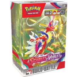 Pokemon Cards - Scarlet & Violet Build & Battle BOX (4 Boosters, 40-Card Deck, 1 Foil)