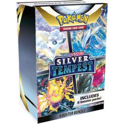 Pokemon Cards - Sword & Shield: Silver Tempest - BOOSTER BUNDLE BOX (6 Booster Packs)