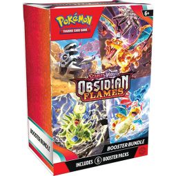 Pokemon Cards - Scarlet & Violet Obsidian Flames - BOOSTER BUNDLE BOX (6 Booster Packs)