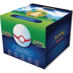 Pokemon GO - Premier Deck Holder Collection - DRAGONITE VSTAR (9 Packs, Foil Promos & More)